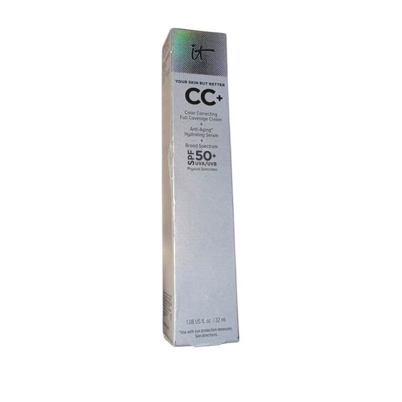 It Cosmetics CC Full Coverage Foundation Light SPF 50 EXP 12/2027 Luxury Hydrate - Picture 1 of 6